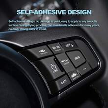 15 件创新汽车仪表板按钮贴纸套装 - 自粘乙烯基，适用于仪表板和控制面板，可重复使用且有趣的图标装饰 - 适合汽车爱好者和 DIY 爱好者，为您的车辆增添个性化，适用于汽车、卡车、笔记本电脑等各种用途