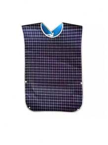 Waterproof Adult Mealtime Bib Cloth Reusable With Crumb Catcher Stylish Clothing Protectors For Elderly Disability Aid Apron Senior Citizen