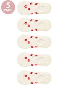 5/10 paires de chaussettes fines pour femmes au printemps et en été, chaussettes invisibles avec motifs de fruits de dessins animés, chaussettes basses blanches de type bateau, chaussettes à bouche peu profonde, chaussettes fines d'été à bouche peu profonde et invisibles de type bateau, chaussettes courtes