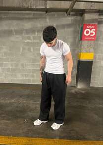 All Summer Loose Drawstring Pocket - 黑色 - 查看 3