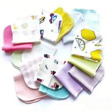 8pcs Baby Soft Towel Set, Baby Bath Towels, Children Towels (Note: Over 100 Floral Patterns, Patterns Not Shown In The Image, Assorted Patterns Will Be Sent Randomly)