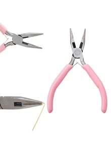 Jewelry Pliers Tools Needle/Chain Nose Pliers, Round Nose Pliers And Wire Cutter For Jewelry Repair Wire Wrapping DIY Craft