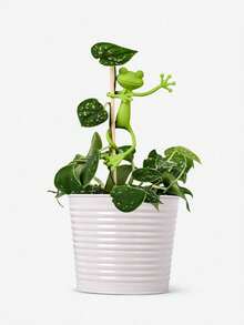 1/3/5 Piece Frog Plant Stand, Green Frog Plant Stand And Holder - Cute, Stable Support For Small Potted Plants And Succulents, Frog Garden Decorative Flower Pot, Plant Stand For Outdoor Garden - Multicolor - View 8