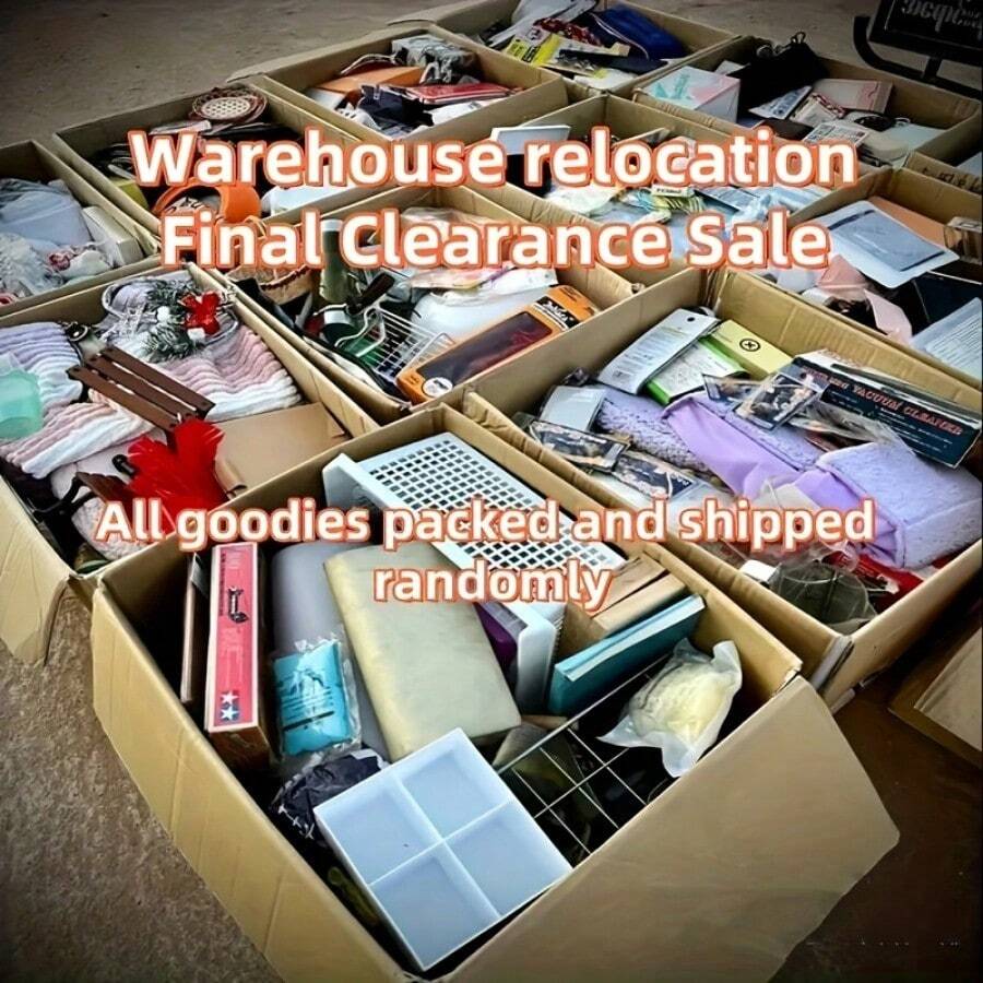 Limited Edition Surprising Mystery Box - Daily Updated Prize Pool, Random Packaging Bags/Boxes Of Home, Kitchen, Toys And Beauty Products - Exciting Opening Box Fun Mystery Box - 1 piece random - View 1