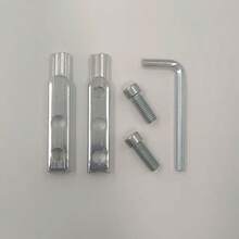 1 套水龙头角阀螺柱提取器，管道破裂修复三角阀，适用于 1/4 英寸和 3/8 英寸管道