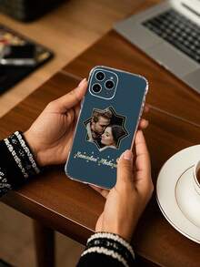 1 pieza Funda personalizada para teléfono con Rama, funda personalizada para teléfono con Luna o Estrella, funda personalizada musulmana con Rama compatible con iPhone 16 Pro Max, funda con Rama, funda islámica, musulmana, funda, regalo para mejor amigo, regalo para mamá/papá/ella/él/novia/novio/esposa/esposo/amigo