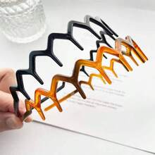 女士头带配饰，哑光发带，适用于洗脸和敷面膜，高端时尚简约设计，用途广泛，女士发带，发饰，发箍