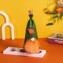 秋季侏儒秋季装饰向日葵侏儒鲁道夫无面侏儒娃娃感恩节装饰圣诞节用品、客厅装饰、办公室装饰、书桌装饰家居装饰万圣节装饰秋季装饰 - 彩色 - 查看 10