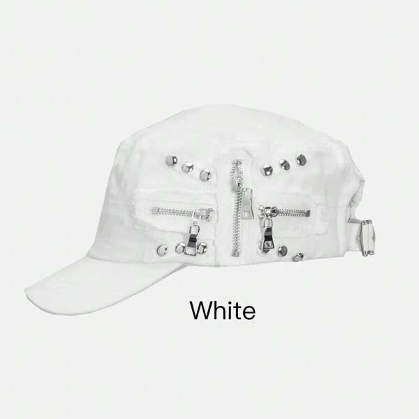 قبعة بيسبول أمريكية مقاس كبير، قديمة الطراز، مسطحة السقف، مزينة بالدبابيس ذات طراز ريترو للغسل، قبعة بيريه