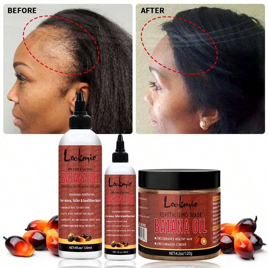 100%纯天然巴巴苏油，强韧秀发，丰盈发丝，消除分叉，修复受损发质，防止断发，滋养保湿，护发精华，抚平毛躁，适合所有发质，是感恩节、圣诞节和其他节日的绝佳礼物。