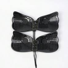 2 对粘性胸罩，露背无肩带胸罩聚拢，粘性隐形提升胸罩，婚礼聚拢胸罩，适合露背无钢圈晚礼服 - 彩色 - 查看 4