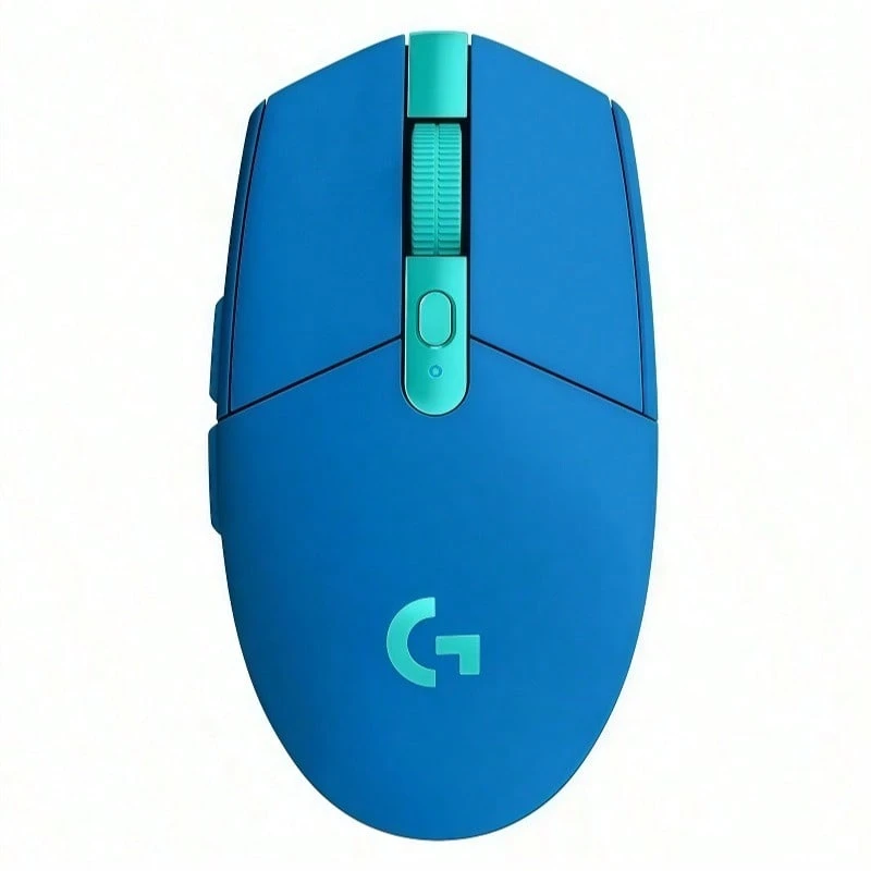 Logitech G304 Lightweight Wireless Mouse, Gaming-Grade Sensor, 6 Programmable Buttons, Silent Buttons, Portable Design, Suitable For Office And Gaming - Blue - View 1