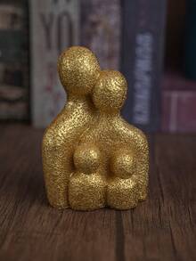 1 pieza Decoración del hogar con forma de figura abstracta, lo mejor - Dorado - Ver 5