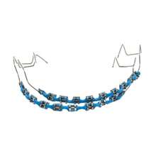 Temporary Tooth Decoration Dental Fake Braces With Metal Wires & Bracket Dental Metal Bracket Dental Tool For Tooth Decor