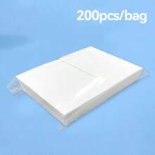 10/50/100/200pcs Color Absorbing Paper For Washing Machine - Laundry Essentials For Quick & Easy Wash, Decolorizing Cloths For Clothes, Durable & Efficient Cleaning Accessories - White - View 12