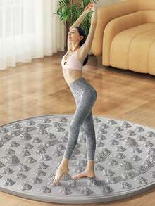 家用足部指压按摩垫 - 超痛圆形足垫，趾压板，超大尺寸 - 彩色 - 查看 1