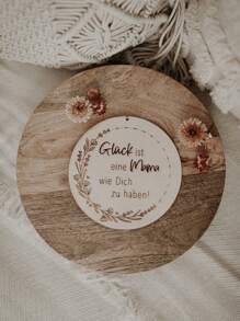 Placa de Sinalização de Madeira Personalizada, Presente Gravado para Casais, Noivas, Pais, Mães, Avós, Presente de Casamento, Chá de Panela, Aniversário, Aniversário, Impressão Gráfica, Multifuncional, Durável, Ornamental, Reutilizável, Requintada, de Alta Qualidade, Colorida, Moderna, Personalizada, Única, Presentes Ideais para Ela, Namorado, Pai, Mãe, Família, Amigos, Sala de Chá, Casa, Jardim, Escritório, para Aniversários, Dia dos Namorados, Dia das Mães, Dia dos Pais, Formatura, Inauguração da Casa