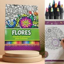 12/24 Colors Rainbow Pencils, Kids Large Colored Pencils, Adult Rainbow