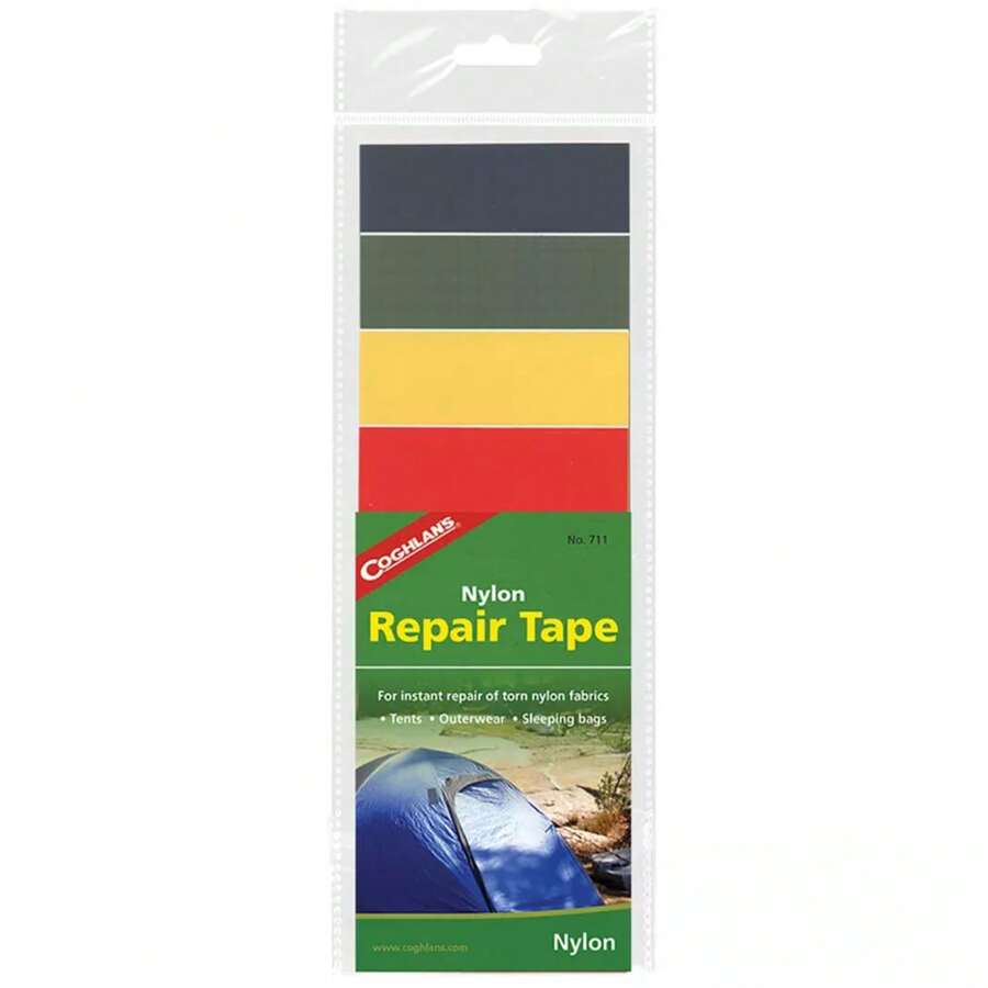 Coghlan's Nylon Repair Tape (4 Pieces)-Stop Adhesive Kit Camping Tent - 1 - View 1