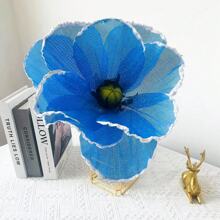 1 Peça Flores de Papoula Artificiais para Decoração, Papoulas Falsas Realistas DIY, Decoração de Casamento, Casa e Festa, Hastes Florais Leves