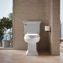 KOHLER 4636RL0 Cachet ReadyLatch Asiento de inodoro alargado tapa silenciosa asiento contorneado parachoques apretados y accesorios de instalación blanco 18.04 pulgadas de largo x 14.18 - Blanco - Ver 9