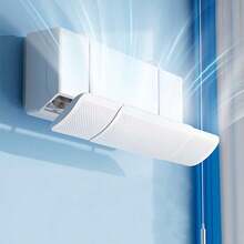 Air Conditioner Baffle Guard, Adjustable Angle No Direct Blowing Deflector, Convenient To Use All Year Round, No Installation Required - Multicolor - View 2