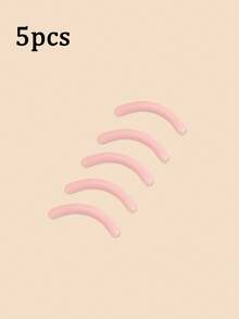 1pc Gold Eyelash Curler With 10pcs Replacement Pads, Essential Makeup Tool, Portable Eyelash Curler, Long-Lasting Natural Look, Suitable For All Eye Shapes, Home & Travel, Unisex