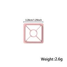 6pcs Windmill Polymer Clay Cutter Mold With High Precision DIY Handcrafted Earring Jewelry Clay Molds Embossing Pottery Tools