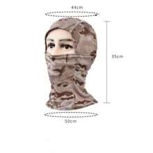 (Mütze und Maske) Sport Cap Camouflage Baseball Cap Maske Set für Outdoor Camping Angeln UV-Schutz wind- und atmungsaktiv schnell trocknende Cap Kombi