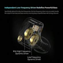 KZ Castor Pro Newest Original Harman Tuned HiFi Monitoring Earphones Adjustable Frequency Music Earbuds In-Ear Passive Noise-Proof Earphones With Microphone - Castor Pro Silver - View 11