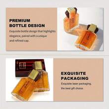 100Ml/3.4 Oz, Premium Fragrance - Dubai Men's Fragrance - Elegant And Lasting Arabian Style Men's Cologne, Sultan Fragrance Spray, Arabian Essential Oil, Sultan Golden Essential Oil, Perfect Valentine's Day Gift For Your Boyfriend Or Husband - 清新香調 - 查看 6