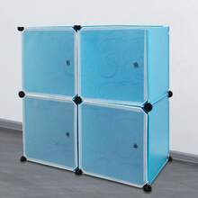 BeautyLand DIY 4 6 キューブ ベッドルーム家具 収纳キャビネット 衣類の整理 - ピンク - チェックする 9