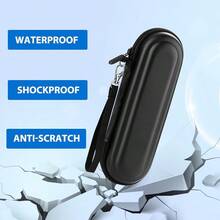 Toothbrush Travel Case For  OralB Pro 1000 1500 5000 7000 7500 And  Sonicare 4100 1100 5300 5100 6100 6500 IO Series Electric Toothbrush Hard Protective Storage Bag Black 2yk1 - Black - View 6