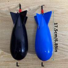 Carp Fishing Rocket Feeder Spod Bomb Float Decoy Bait Rack Pellet Rocket Feeder Fishing Bait Feeder Fishing Tackle Accessories