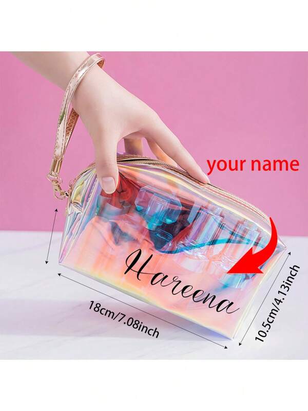 1PS Customized Colorful Laser Sports Bag, Suitable For Girls, Bridesmaid Wedding Gifts, Women's Gifts, Personalized Gifts, Wedding Party, Gifts, Wedding Gifts, Bridesmaid Proposal Gifts, Wedding Gifts, Christmas Gifts, Personalized Gifts, Birthday Gifts, Bridesmaid Gifts,