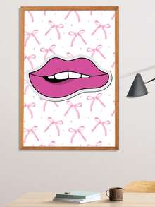 1 件粉色艺术印刷品墙面艺术亲吻嘴唇墙面艺术宿舍墙面艺术嘴唇印刷学院风宿舍少女可打印时尚墙面艺术化妆墙面装饰房间装饰墙面艺术客厅装饰办公室装饰卧室装饰厨房装饰浴室装饰墙面装饰家居装饰海报无框 - 彩色 - 查看 10
