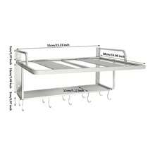 YUNRUX Microwave Oven Stand - A - View 2