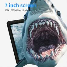 PRITOM Tableta Portátil Android 13 de 7 pulgadas (Procesador Quad Core SC7731/2GB(2gb+2gb) RAM/32GB ROM) Pantalla IPS HD, Cámara Dual, WiFi, Tableta con Funda (Sin Adaptador)