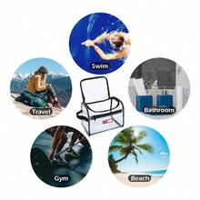 Rough Eugh Clear Makeup Toiletry Bag Cosmetic Anizer Large Medicine Pouch With Zipper For Women Travel Accories Entials Pouch Toiletries Airport-0029 - 如圖 - 查看 8
