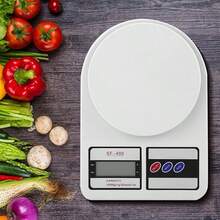 Digital Scale Kitchen Gram Weighs From 1 Gram To 5 Kilos - White - View 7