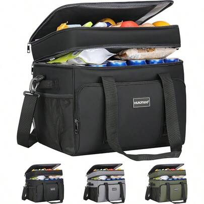 Insulated Soft Cooler Bag Large Ice Coolers Soft Sided Ice Chest For Beach Collapsible And Portable