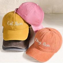 1pc Customized Text Embroidered Baseball Cap, Personalized Hat, Retro Baseball Cap, Gift For New Dad/Mom, Bride/Bachelorette, Father's Day, Cool Slogan Hat, Customized Truck Driver Cap, Personalized Gift, Customized Dad Cap, Embroidered Baseball Cap - A - View 6