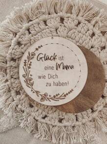 Placa de Sinalização de Madeira Personalizada, Presente Gravado para Casais, Noivas, Pais, Mães, Avós, Presente de Casamento, Chá de Panela, Aniversário, Aniversário, Impressão Gráfica, Multifuncional, Durável, Ornamental, Reutilizável, Requintada, de Alta Qualidade, Colorida, Moderna, Personalizada, Única, Presentes Ideais para Ela, Namorado, Pai, Mãe, Família, Amigos, Sala de Chá, Casa, Jardim, Escritório, para Aniversários, Dia dos Namorados, Dia das Mães, Dia dos Pais, Formatura, Inauguração da Casa