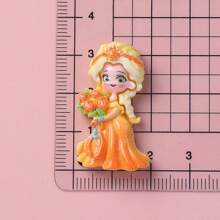10pcs Assorted DIY Princess & Cartoon Character Earrings, Hair Clips, Jewelry Accessories, Stationery, Phone Case, Keychain, Cup, Charms, Decorative Stickers