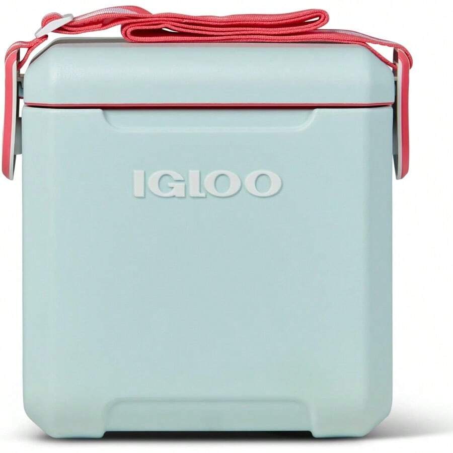 11 Qt Tag Along Too Strapped Picnic Style Cooler - Mist - View 1