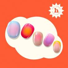 Heyhae Tiras de uñas de gel semicuradas, no necesita lámpara LED, fácil de aplicar y quitar, calidad de salón, incluye 28 tiras, 1 almohadilla de preparación, lima de uñas - Hey, So Sigma - 1 - Ver 6