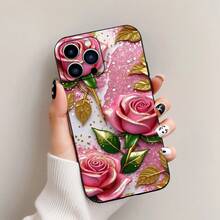 Funda de TPU de regalo para iPhone 11/12/13/14/15/16 Pro Max Pro Plus (Negra), todos los productos tienen un diseño plano 2D - Mezcla de colores - Ver 4