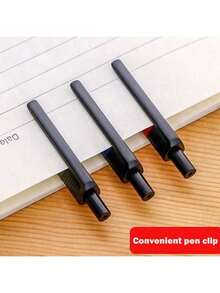 10支装半凝胶笔，黑色、蓝色和红色，0.7毫米，书写流畅，办公用品，学校用品，女士礼物，用于记笔记、绘画，学校办公用品，返校必备品。