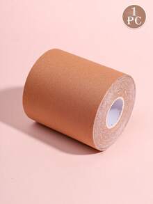 女士丰胸胶带，提升乳沟的粘性胸罩，提升胸部，粘性乳头贴，适合 A-E 罩杯尺寸，露背连衣裙，无肩带胸罩，防汗，隐形乳头贴，肌肉胶带 - 卡其色 - 查看 9