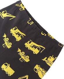 Boys Pajama Set, 4-Piece Cotton Pajamas Short Summer PJs Kids Sleepwear - Màu vàng - Xem 10